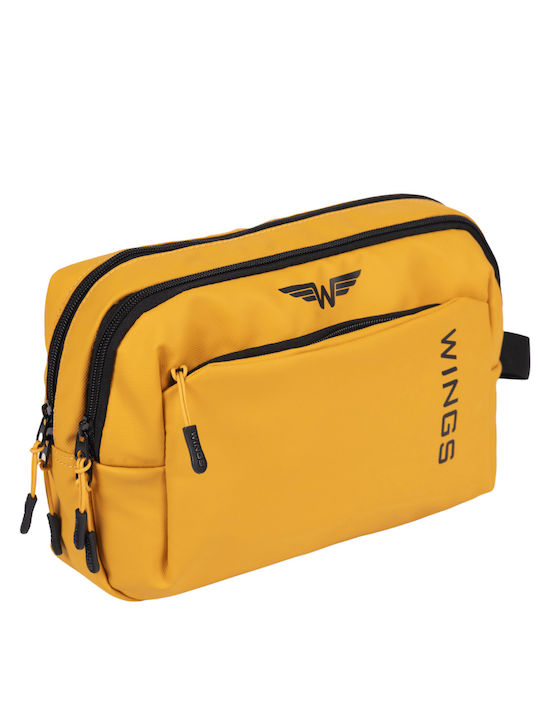 Toiletry Bag in Yellow color