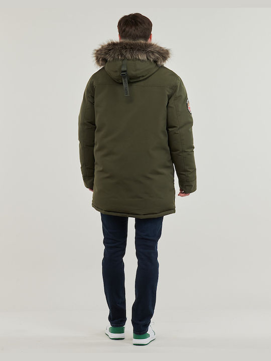 Superdry Everest Winter Jacket Parka Khaki