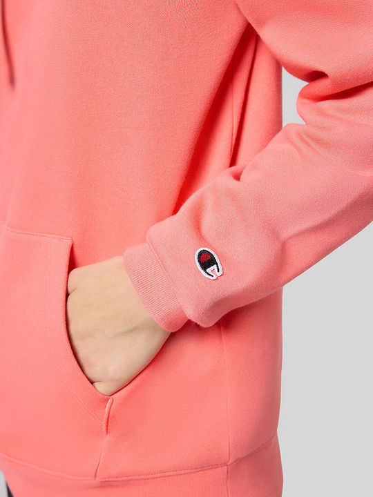 Women's Sweatshirt Jacket Hooded CORAL
