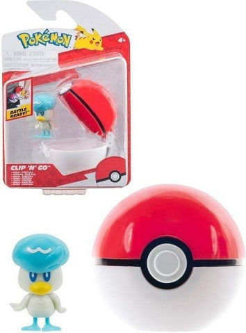 Jazwares Παιχνίδι Μινιατούρα Pokemon 5εκ. (Διάφορα Σχέδια)