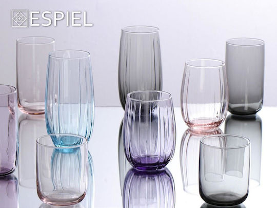 Espiel Linka Glass Cocktail/Drinking made of Glass in Purple Color