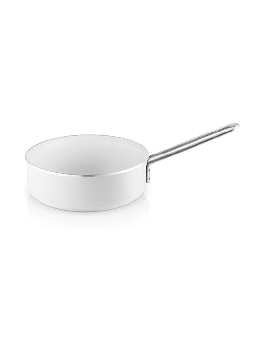 Eva Solo White Line Saute made of Aluminum with Non-Stick Coating 24cm