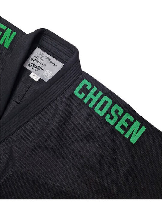 Chosen Bărbați Uniforme Jiu Jitsu brazilian Negru