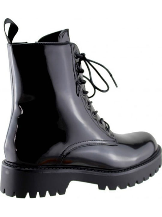 Kids Boots with Zipper Black