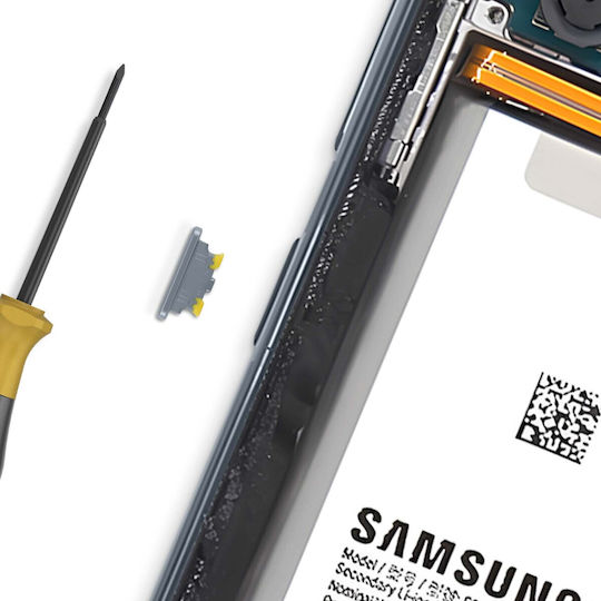 Samsung Ein-/Ausschalter Samsung Galaxy A53 5G Original Blau