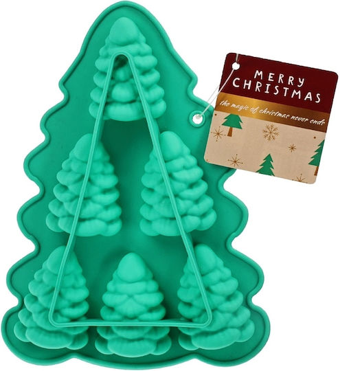 Süßigkeiten Pfanne/Form Weihnachtsbäume 2 Stück