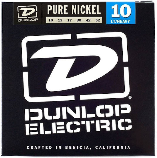 Dunlop Set Corzi Pentru Chitară Electrică Nichel Pur 10 - 52 Light/Heavy