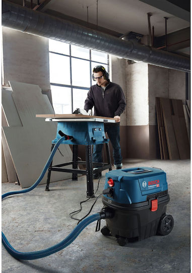 Bosch Gas 12-25 Pl Professional Vacuum Wet / Dry 1250W with Plastic Bin 25lt