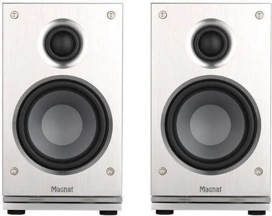 Magnat Signature Edelstein 2.0 Ζεύγος Ηχείων Hi-Fi Βιβλιοθήκης 75W 2 Δρόμων Π13.5xΒ24.6xΥ23.2εκ. Λευκό
