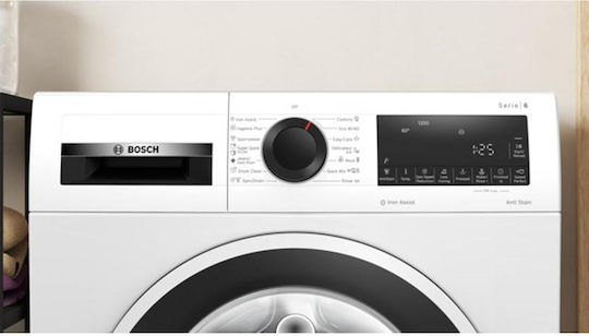 Bosch Πλυντήριο Ρούχων 9kg με Τεχνολογία Ατμού 1200 Στροφών Iron Assist WGG242Z2BY