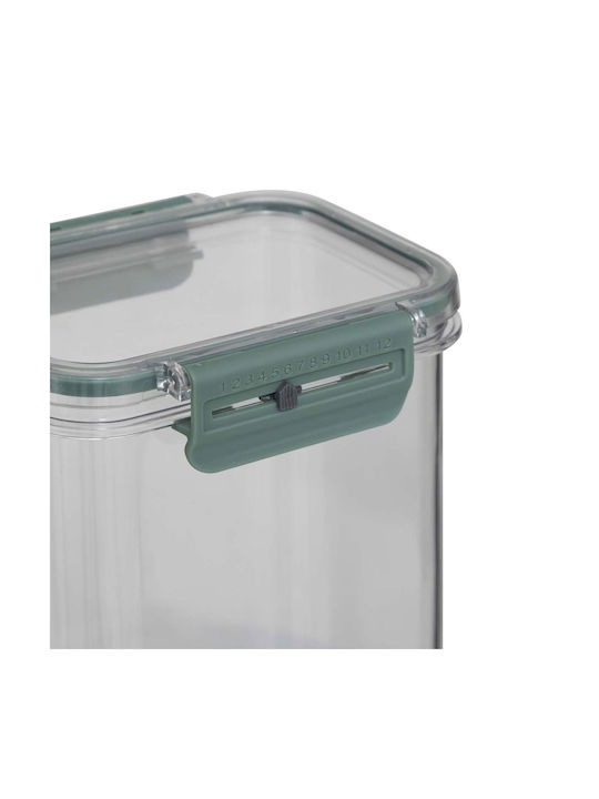 Neo2 Food Container Airtight Rectangular Plastic 1.3 Liters 13 X 10.5 X H18.2 Cm
