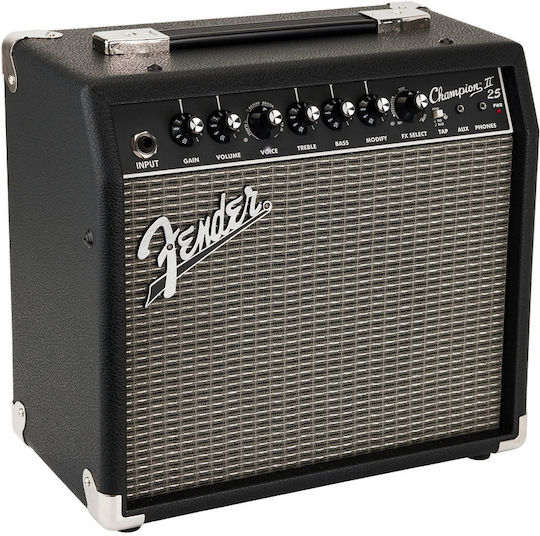 Fender Champion Combo Ενισχυτής Ηλεκτρικής Κιθάρας 25W Μαύρος