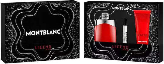 MontBlanc Legend Herren Set mit Eau de Parfum und Duschgel 3Stück