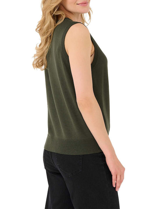 Kaffe Pullover green