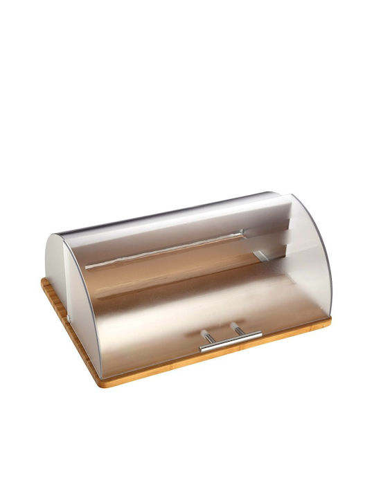 KING Hoff Ψωμιέρα από Bamboo Γκρι 38x28.5x15cm KING Hoff Ψωμιέρα από Bamboo Γκρι 38x28.5x15cm