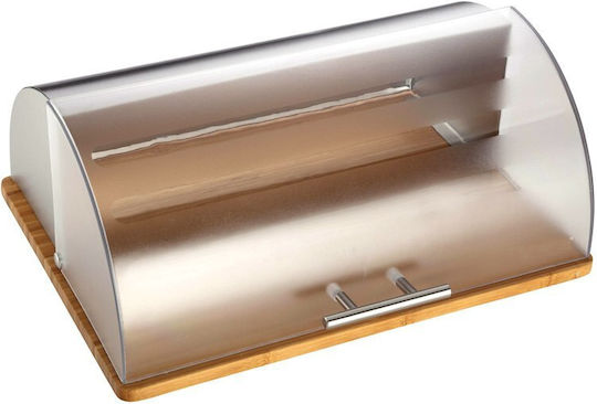 KING Hoff Ψωμιέρα από Bamboo Γκρι 38x28.5x15cm