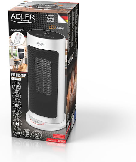 Adler Ceramic Fan Heater Room Floor 2000W