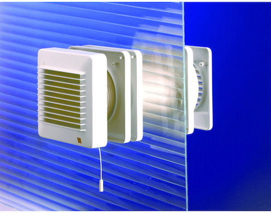 S&P Ventilator Bathroom 98mm White