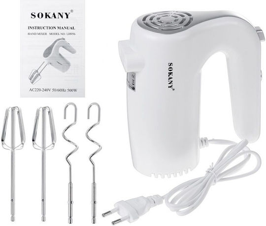Sokany SZJ-LH956 Mixer Handmixer 150W Weiß