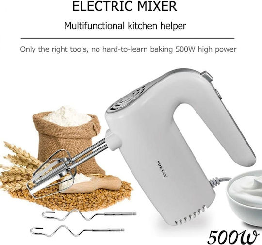 Sokany SZJ-LH956 Mixer Handmixer 150W Weiß