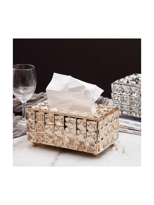 Serviettenhalter Gold 20x12cm