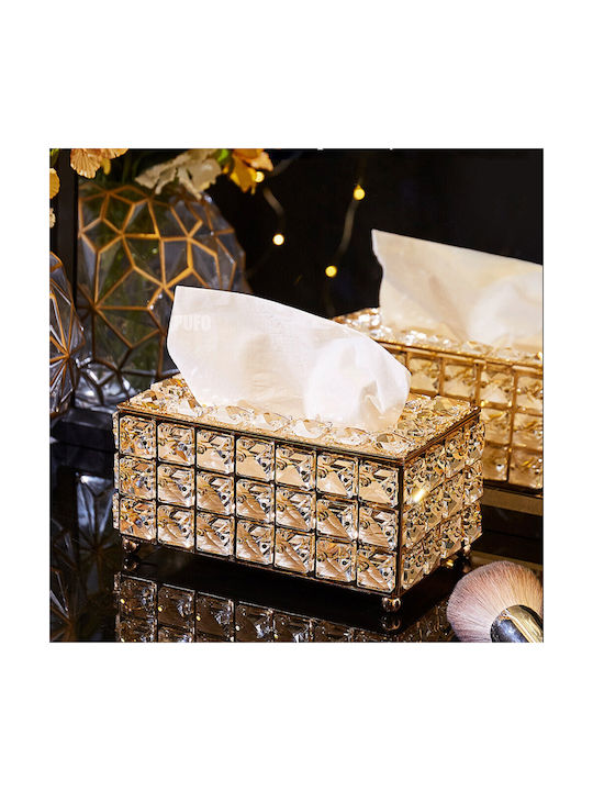 Serviettenhalter Gold 20x12cm