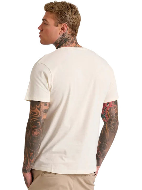 Funky Buddha T-shirt Off White Cream