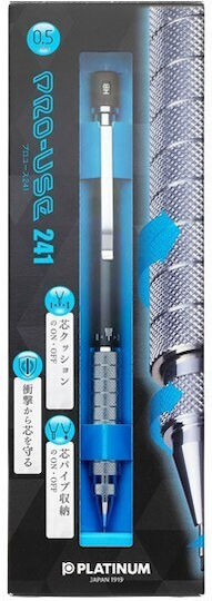 Platinum Mechanical Pencil for Drawing made of Resin Blue