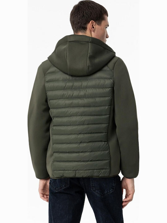 Jacket Puffer Windproof Khaki