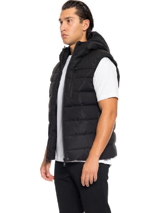 Ärmellos Jacke Black