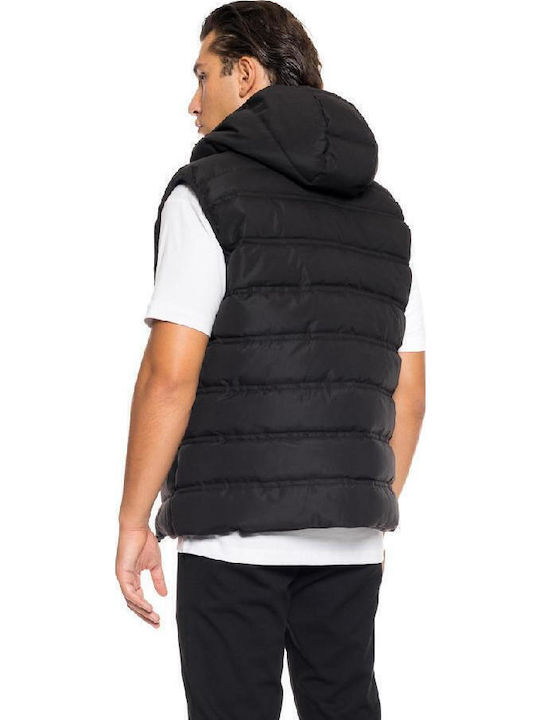 Ärmellos Jacke Black