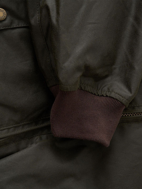 Jacke Oil Green