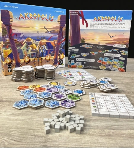 Board Game Ακρόπολις for 1-4 Players 8+ Years Old Kaissa