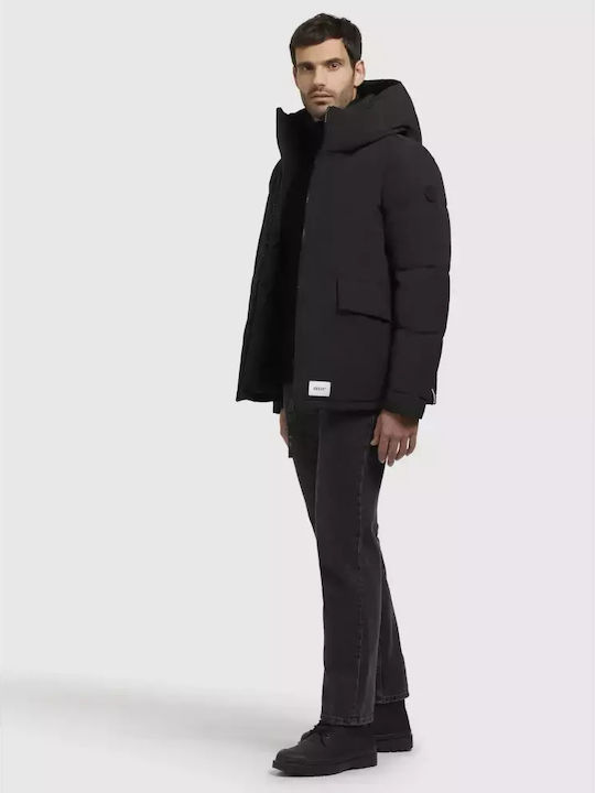 Geacă de Iarnă Puffer Negru