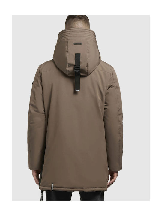 Jacke Wasserdicht Taupe