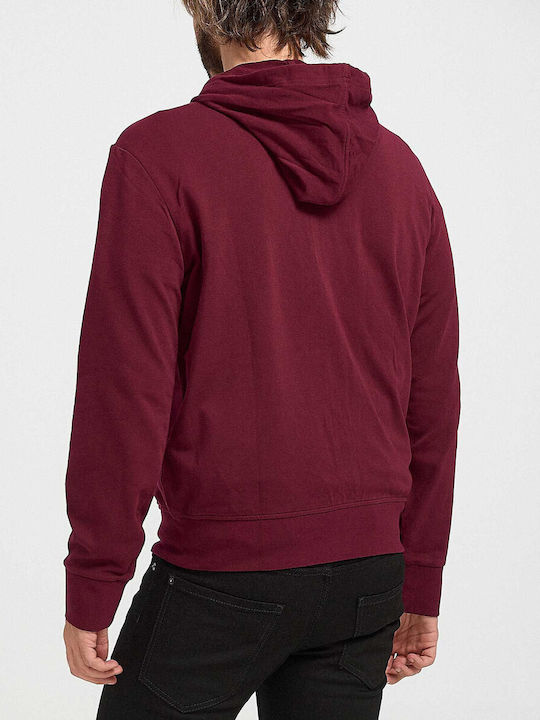 Ralph Lauren Sweatshirt with Hood Bordeaux