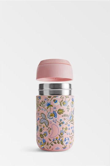 Chilly's Cup Series 2 Liberty Glass Thermos Stainless Steel BPA Free 340ml Pink