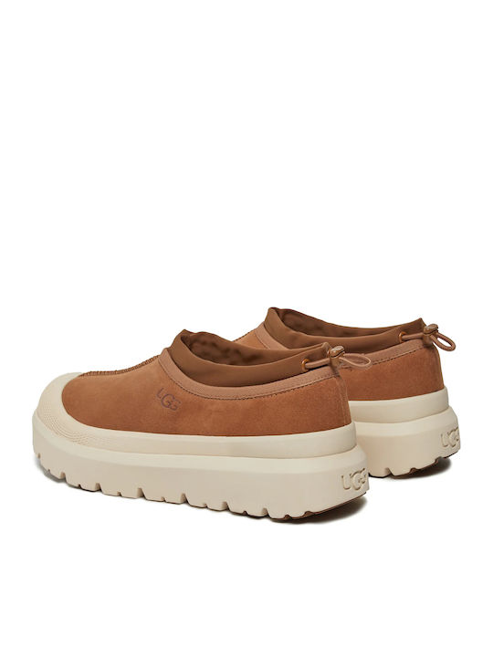 Tasman Weather Suede Γυναικεία Μποτάκια Καφέ