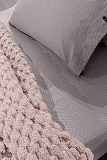 Guy Laroche Elixir Κουβέρτα Γούνινη King Size 260x240εκ. Old Pink