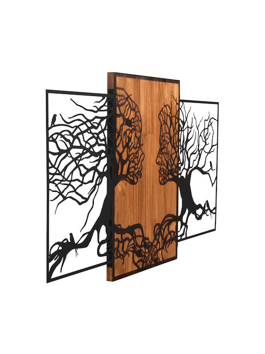 HomeMarkt 3D Mixed Art Illusion από Ξύλο 125.5cm