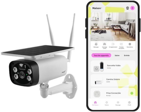 Netatmo IP Κάμερα Παρακολούθησης Full HD+ 4MP Αδιάβροχη Μπαταρίας με Αμφίδρομη Επικοινωνία
