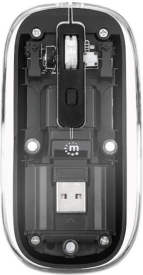 Manhattan Funk Wired Mouse Black Transparent