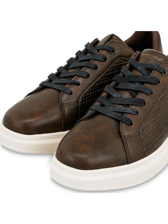 Ανδρικά Sneakers Brown Print