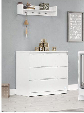 Casababy Kinderzimmer-Set Bett Kommode Winnie