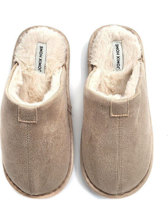Winter Women's Slippers Beige