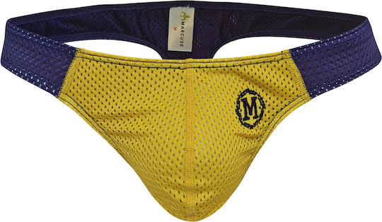 Marcuse Ανδρικό Sexy String Κίτρινο