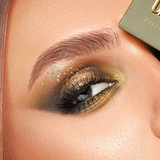 Mia Make Up Палитра със Сенки за Очи Матов в Твърда Форма Army Green