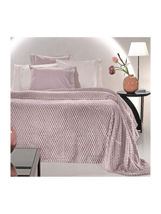 Guy Laroche Smoothie Pătură Polar Fleece Simplă 160x220 cm Melanze