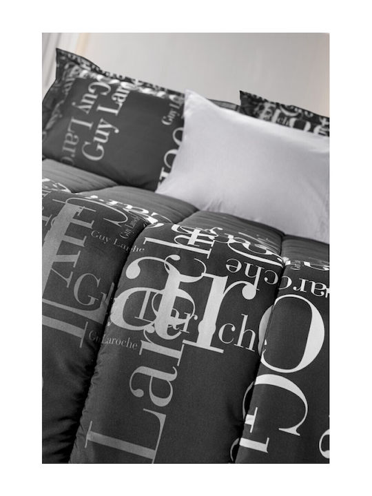 Guy Laroche Duvet Queen 220x240cm Instyle Charcoal