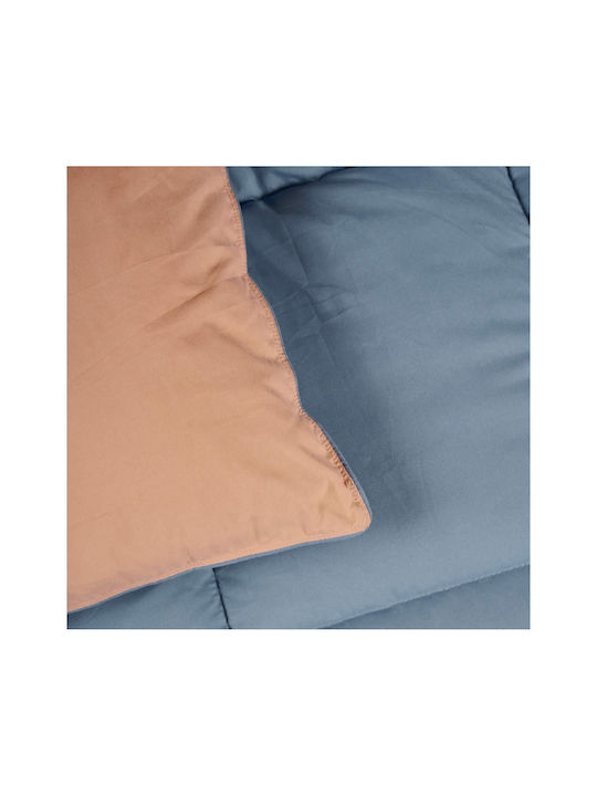 Das Home Duvet Queen with Microfiber Filling 220x240cm 9642 Orange 550 GSMGsm 10.5 togs Togs